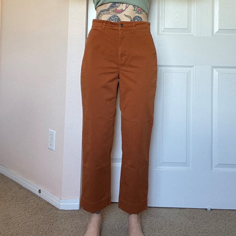 Everlane Lightweight Straight-Leg Crop, Size 6